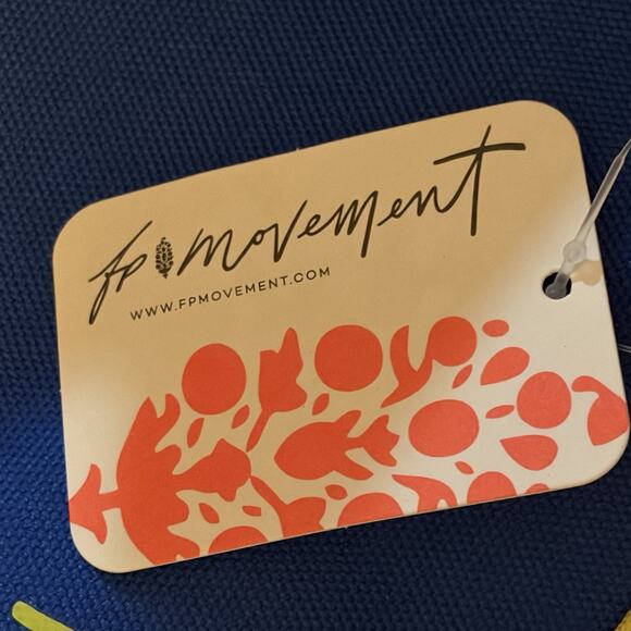 Free People Movement Good Sport Athletic Blue Duffle Bag New With Tags - Picture 4 of 14